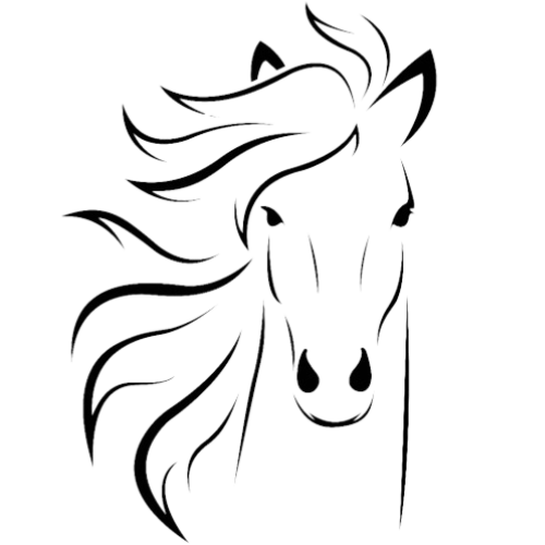 horse-face-outline